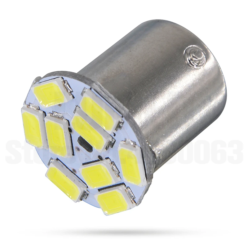 10x1156 BA15S P21W 9 Led 5630 Smd Автомобильная Хвостовая лампа тормозной светильник s обратная