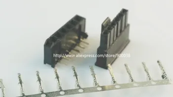 

1000 sets Micro-Fit connector 3.0mm 1x6 Pin 6 P Wafer Right Angle Plus Receptacle Housing and terminal wire to board connnector