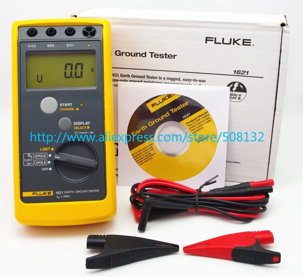 Fluke 1621 GEO Earth Ground Tester F1621 !!NEW!!in Level Measuring
