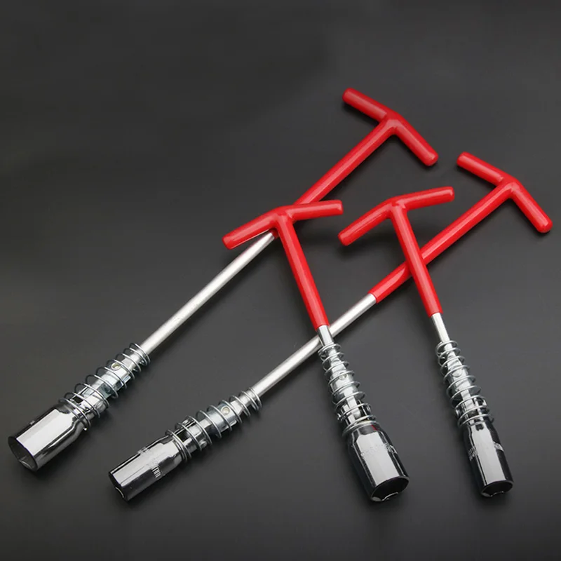 T type Car Motorcycle Bike Spark Plug Socket Wrench Spark Plug Tool