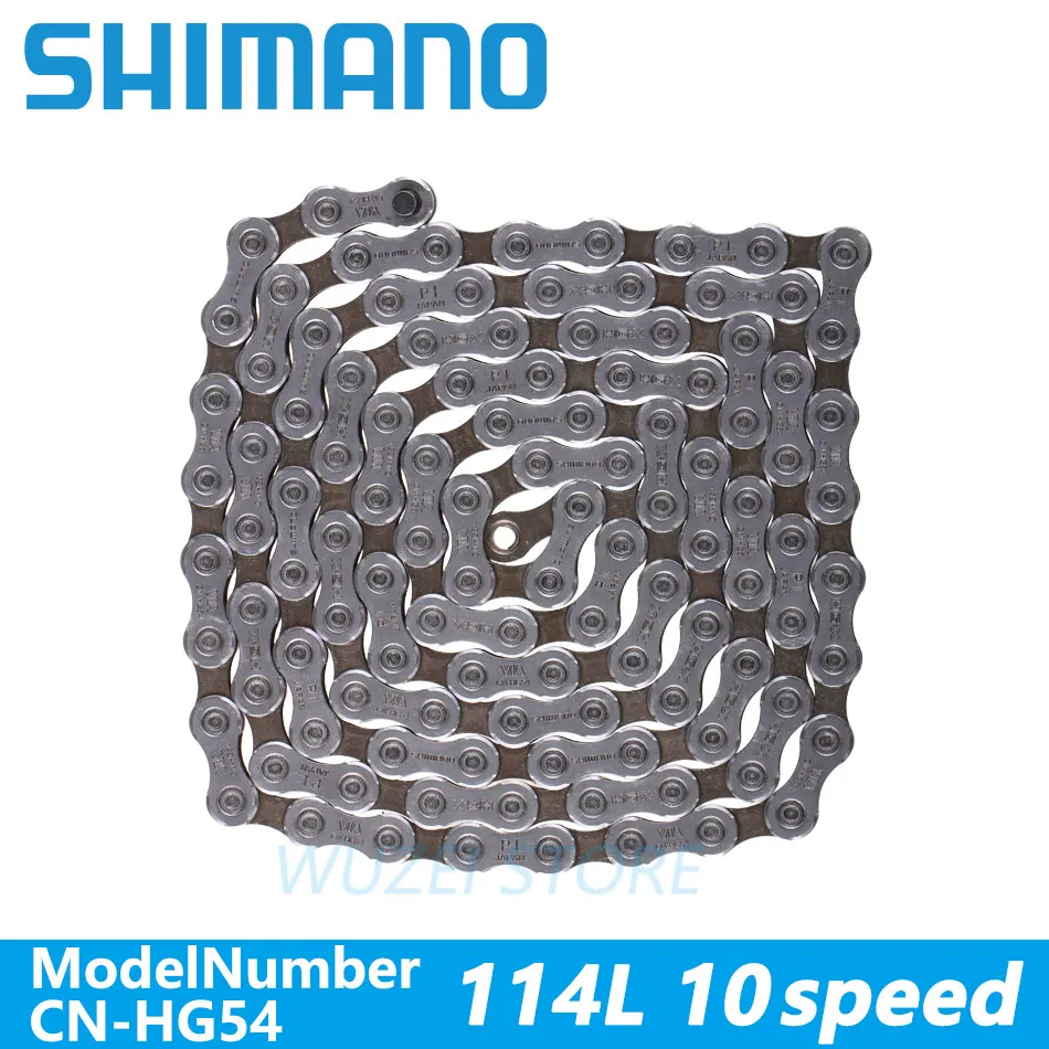 Shimano 10S цепи HG54 в штучной упаковке горный цепь для дорожного велосипеда CN 6701 HG95 116L