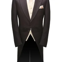 Лучший свадебный костюм-тройка для жениха смокинги друзей жениха шоколадные мужские свадебные костюмы(пиджак+ брюки+ галстук+ жилет) Свадебная мужская одежда