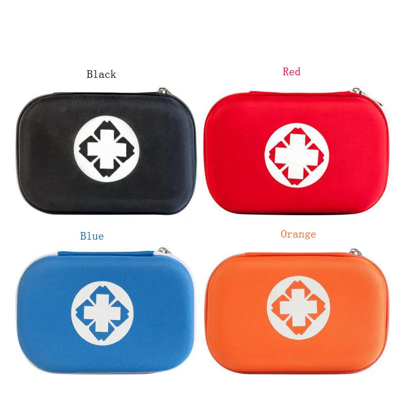 44 unids/lote primeros auxilios de emergencia de Kit impermeable al aire libre de EVA para la familia Camping viaje tratamiento médico de emergencia YJJB001