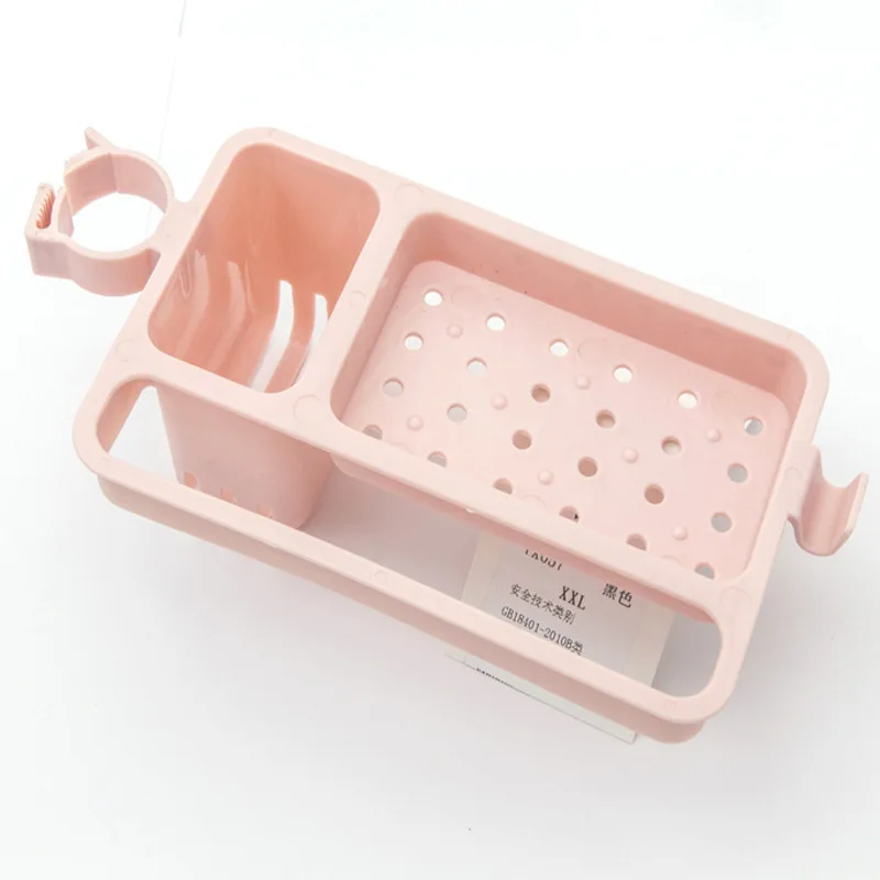 

Creative Faucet Drain Rack Multi-Purpose Sponge Rag Soap Bar Sink Storage Rack Organizers Kitchen Portable Home Kitchen Supplies