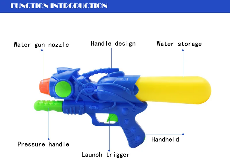 Детский 33 см водяной пистолет парк пляж игрушки для детских площадок подарок водяной пистолет, игрушки