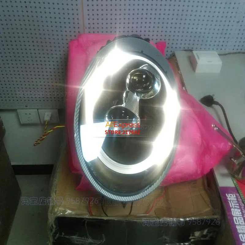 for Porsche 997 Bi xenon Projector Headlights Assembly fit 2005 2009