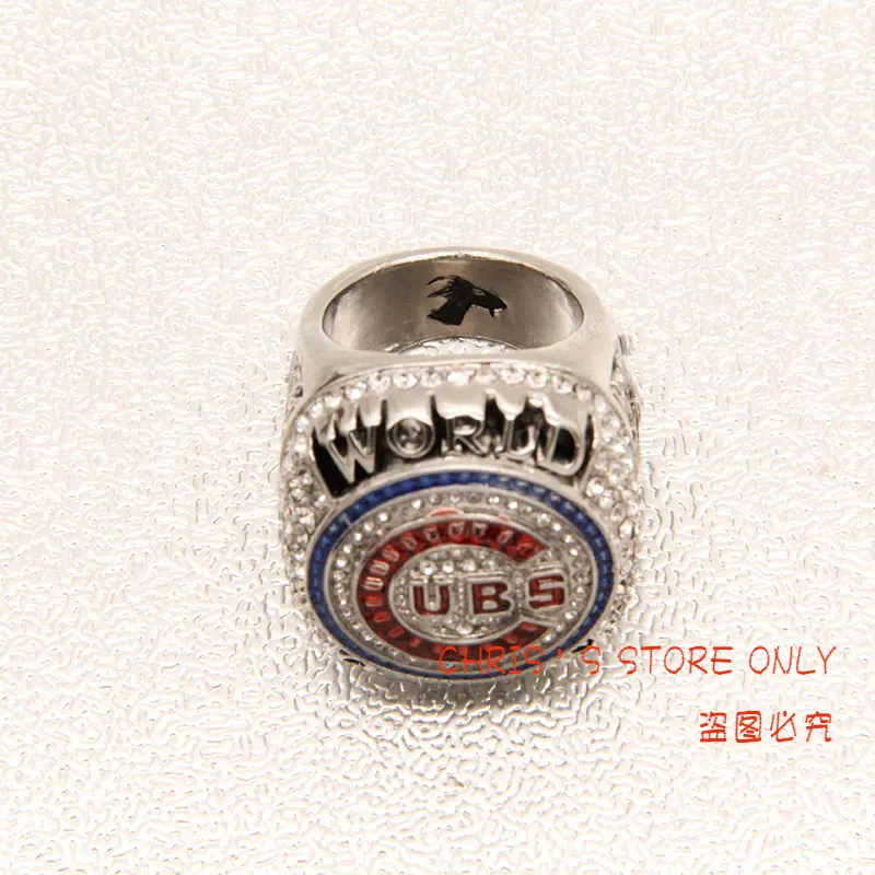 Factory Sale 2016 Chicago Cubs World Series Championship Rings For ZOBRIST-in Rings from Jewelry ...