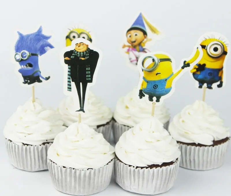Despicable Me Minion Cupcake Toppers Despicable Me Minion Cupcake Toppers