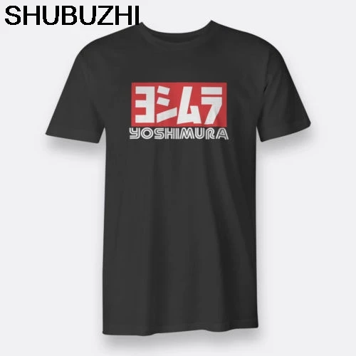 

Yoshimura Japan Men's Tees S To 5XL Black T Shirt Short Sleeves New Fashion T-Shirt Men Clothing Letter Top Tee sbz6149