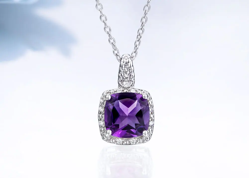 silver amethyst pendants CASP03417SB-1 (4)