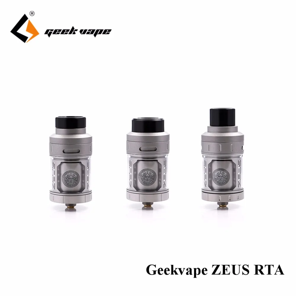 Электронная сигарета Geekvape Zeus RTA атомайзер 4 мл 3D для электронной сигареты Aegis бокс