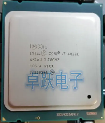 

free shipping intel i7-4820k i7 4820K(3.7Ghz/4 cores/LGA 2011)Desktop CPU scrattered pieces