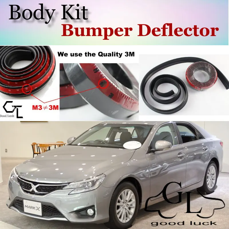 

For TOYOTA Reiz Mark X MarkX Bumper Lip Lips / Car Lip Shop Front Spoiler For Car Tuning / TOPGEAR Body Kit + Strip Skirt