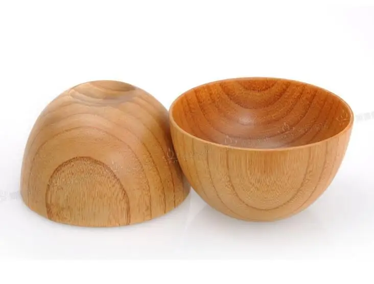 Японский стиль, Деревянная миска, миска для лапши Zizyphus Jujube, деревянные контейнеры для еды, миски, безопасная миска для салата, супа, Хорошая посуда