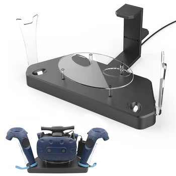 

Magnetic Dual Charger Station for HTC VIVE/ VIVE Pro Headset and Wireless Controller Charger Charging Dock Base Stand Holder