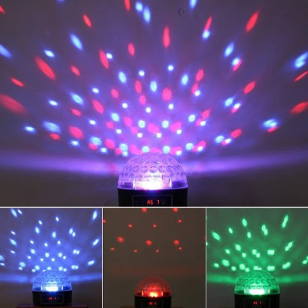 DMX512 RGB Премиум Звуковое управление сценический свет LED Магическая хрустальная