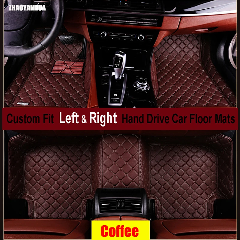 ZHAOYANHUA car floor mats for BMW 7 series E65 E66