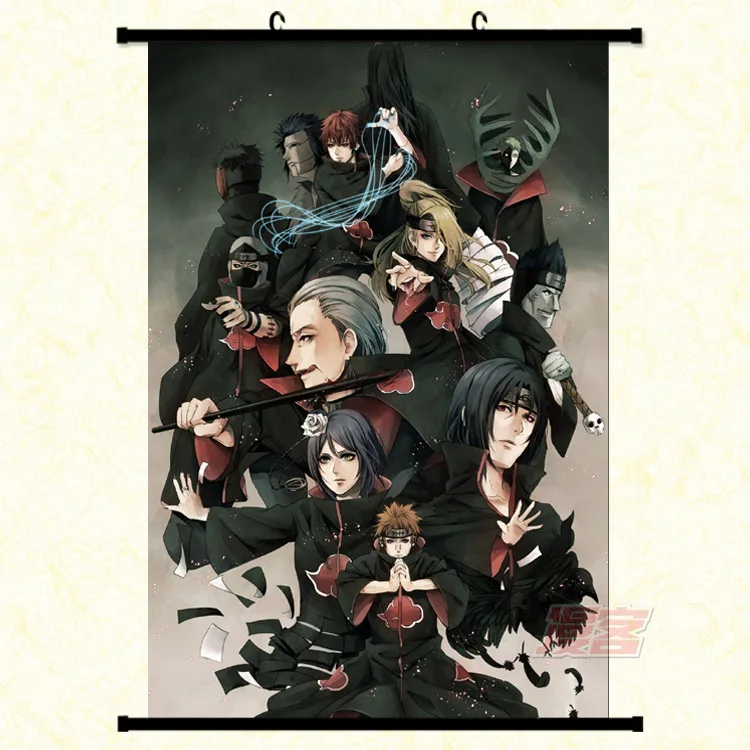 Naruto Uzumaki Assassins цветная фантазия мотивационное абстрактное искусство Laminas Decorativas