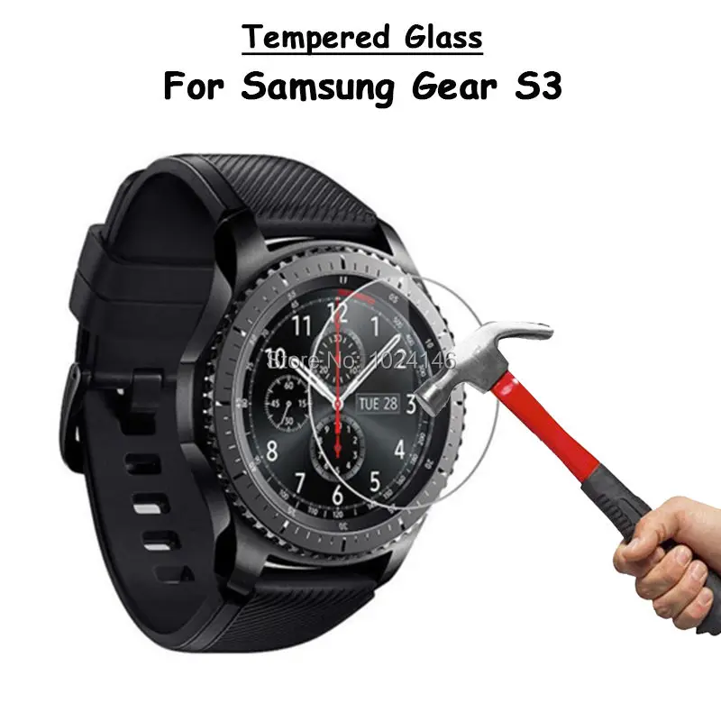For Samsung Gear S3 Classic SmartWatch Clear Tempered