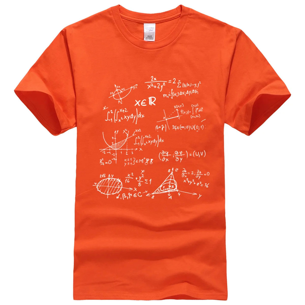 Футболка летняя математическая формула мужские футболки Теория Большого Взрыва футболка мужская спортивная одежда брендовая одежда футболки хлопок