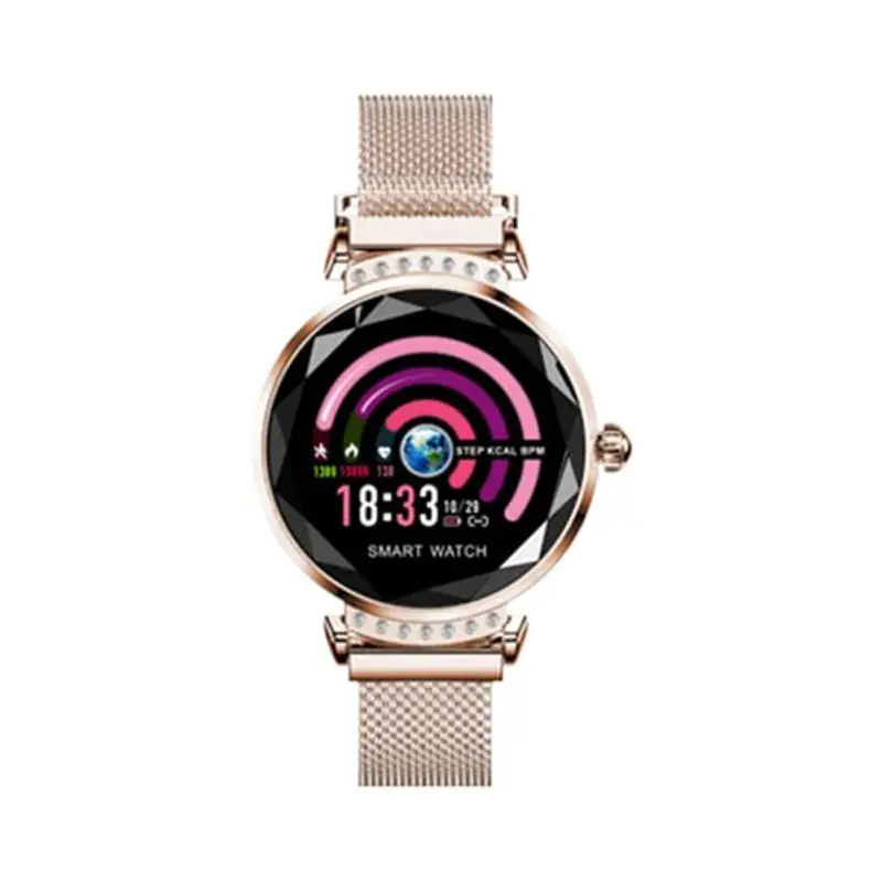 

H2 Smart Bracelet Continuous Heart Rate Detection IP67 Waterproof Female Physiological Reminder Magnetic Strap
