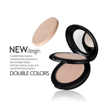 

Menow natural makeup face powder oil control whitening concealer 2 colors pressed powder contouring makeup palette MN081