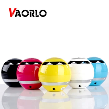 

VAORLO Portable Stereo Mini Bluetooth Wireless Speaker for Smartphone Tablet with Mic Hands-free for Phone Support TF Card AUX