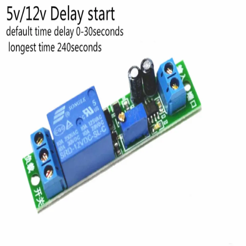 

10A timer relay timer module time relay 5v 12v DC5V DC12V FREE SHIPPING