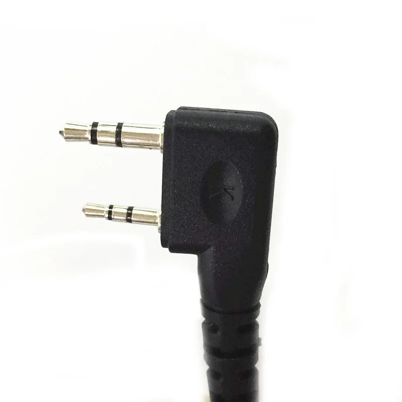 Большой круглый водонепроницаемый PTT катетер наушники для Kenwood TK3107 TK3207 baofeng UV5R UV82