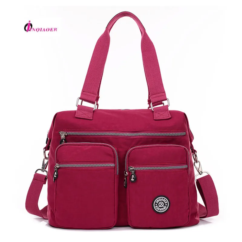

2018 NEW clutch bolsos mujer Waterproof nylon canvas bags messenger handbags women's Shoulder bags women bag Brands beach bag