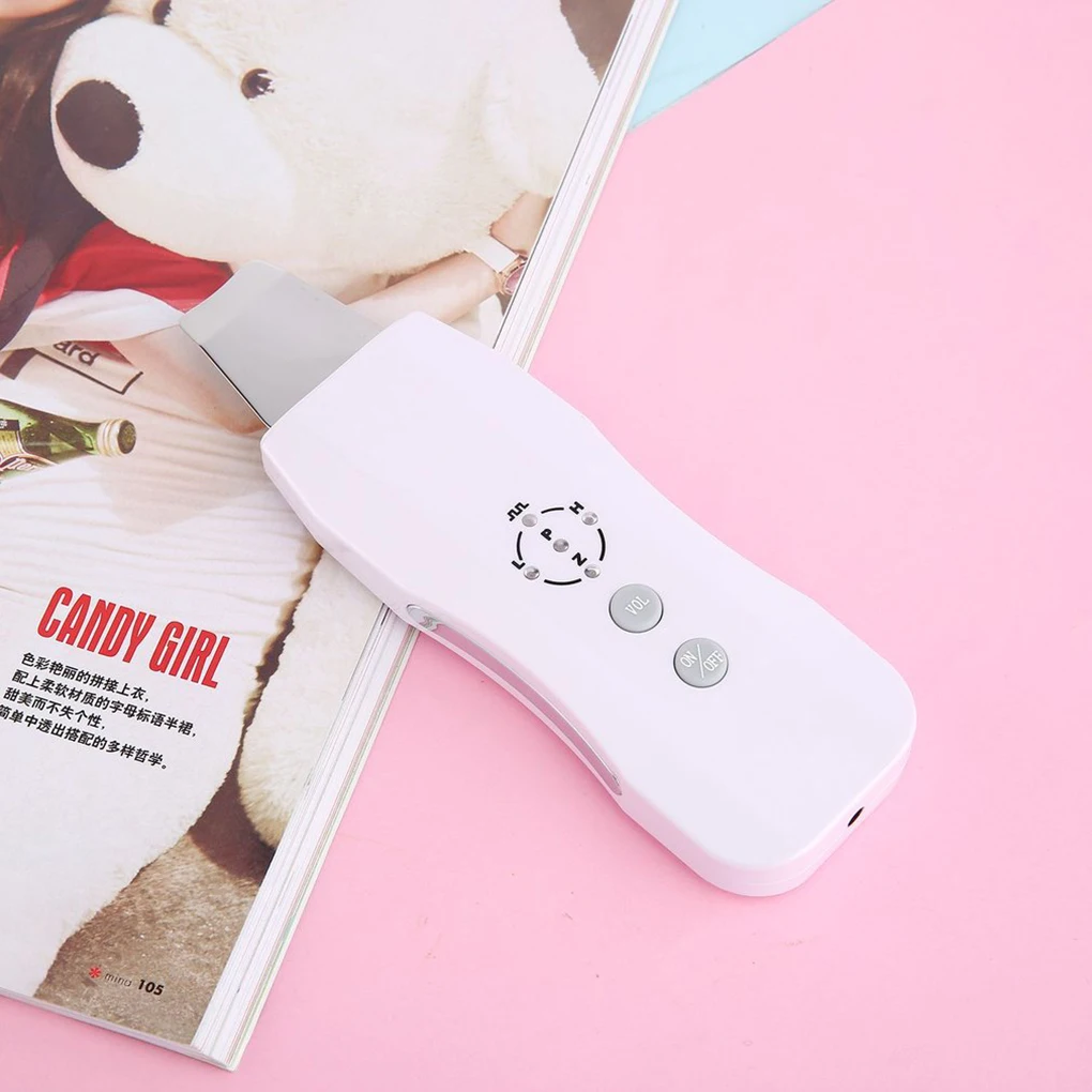 

Deep Cleansing Ultrasonic Skin Spatula Anion Skin Cleaner with Ionic Technology for Natural Exfoliation & Nourishment