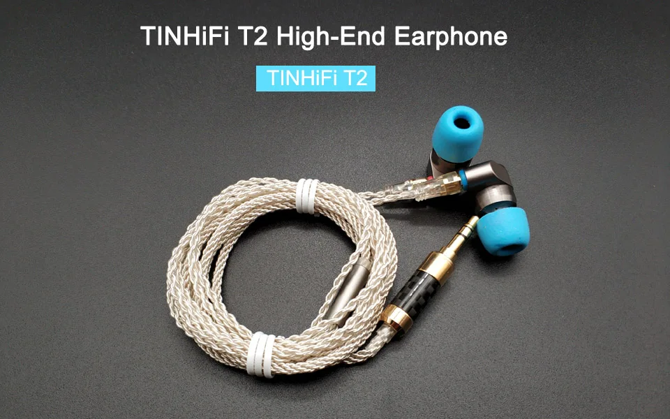 TinHifi оловянные аудио Т2 наушники вкладыши двойной динамический привод HIFI бас наушники DJ металлические 3,5 мм наушники MMCX съемная гарнитура