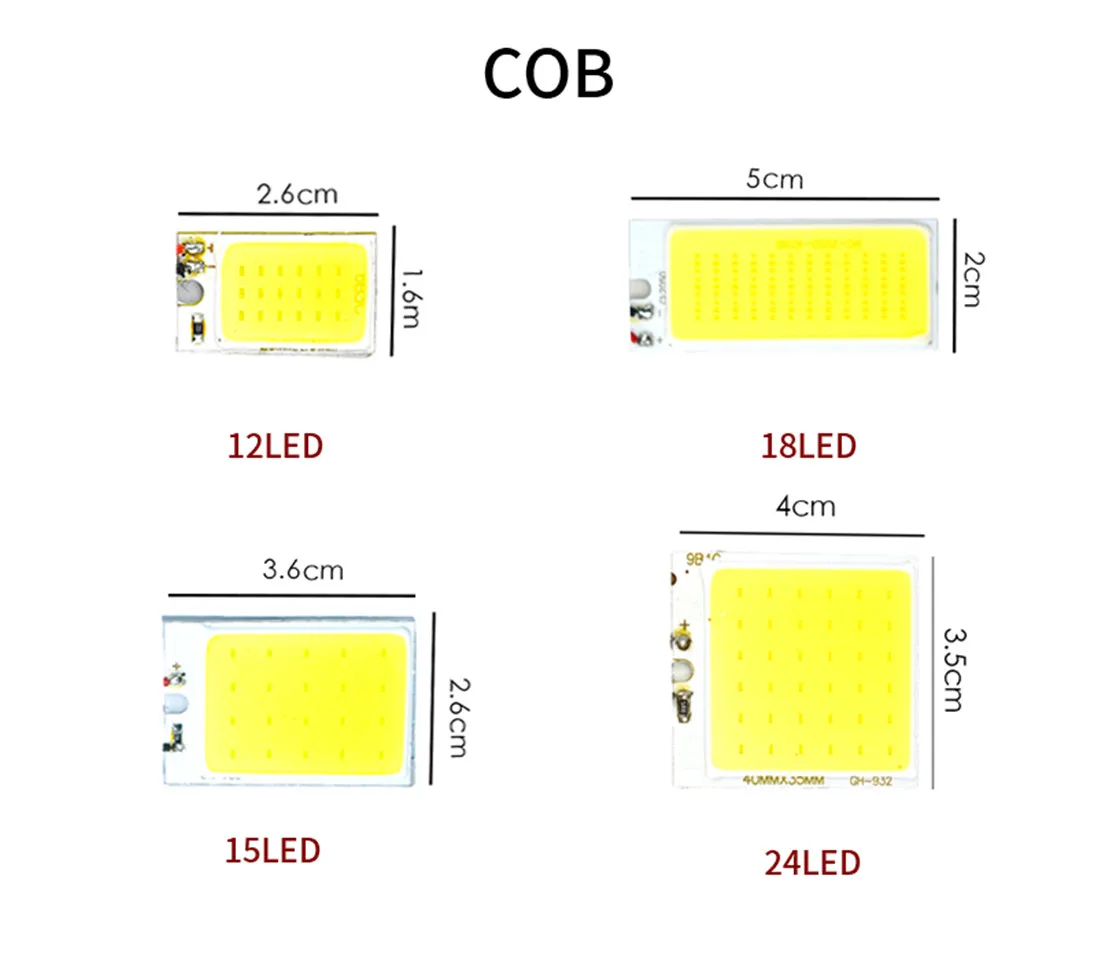 COB 12 В 15 Вт Светодиодный светильник с регулируемой яркостью, SMD современный cob внутренний световой модуль для чтения, светодиодный светильник, купольная лампа