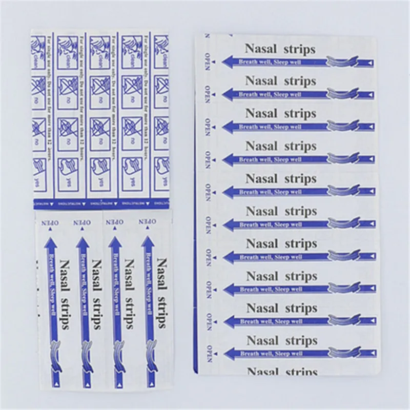 2000 шт/партия с фабрики анти храп носовые полоски дышат правильно лучше прозрачный стоп храп полоски для носа легче сна