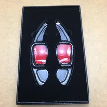 Стайлинга автомобилей углеродного волокна руль весло Shifter расширение отделкой для VW Golf 5 Golf 6 MK6 Golf GTI R SCIROCCO R20 R36 CC