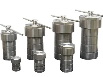 

Hydrothermal Synthesis Reactor Kettle Teflon Chamber Autoclave 50 ml 9sets of 50ml Autoclave + 10pcs 50ml Teflon containers