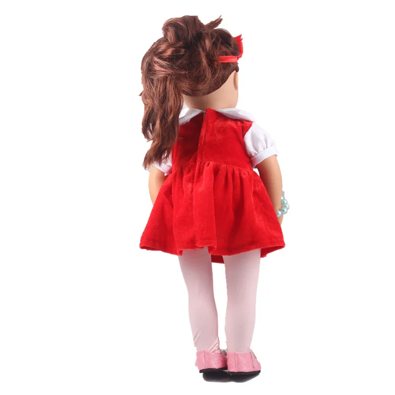 Набор одежды куклы для 18 дюймов Одежда для куклы-младенца для 43 см bebe Новое поступление Кукла аксессуар детские игрушки