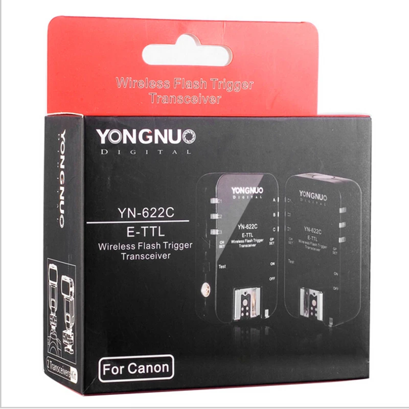 Yongnuo YN 622C беспроводной esttl HSS 1/8000S Flash Trigger 2 приемопередатчика для Canon 1100D 1000D 650D 600D 550D