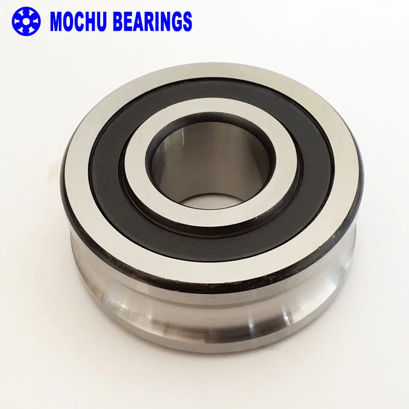 

1PCS LFR5207-30NPP LFR 5207-30 NPP Track rollers double row angular contact ball bearings Gothic arch raceway groove