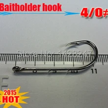 Крючки высокого качества быстро осыпаются! горячие рыболовные Крючки baitholder Размер: 4/0#, Количество: 120 шт./лот высокоуглеродистой стали