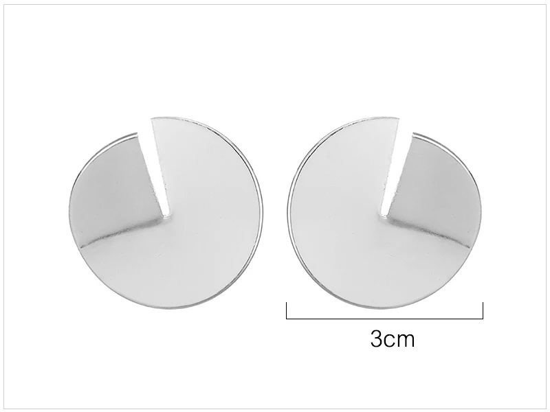Silver Gold Earrings  (1)