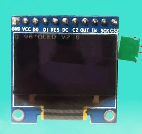 

0.96 inch White OLED Module with Chinese Font IIC/SPI Interface 2.8V-5.5V