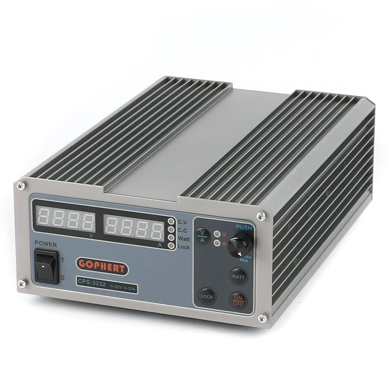

CPS-3232 CPS-3220 Precision PFC Compact Digital Adjustable Laboratory Switching DC Power Supply 32V 30V 32A 20A 30V 5A 10A
