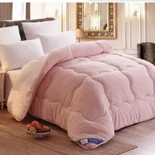 Овечья шерсть fleence шлифовка сохраняет тепло шерсть зимние одеяла шерстяное одеяло Белый Розовый Коричневый
