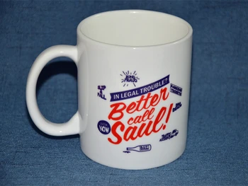 

New Quality White Ceramic Coffee Mug Cup Of Breaking Bad BETTER CALL SAUL