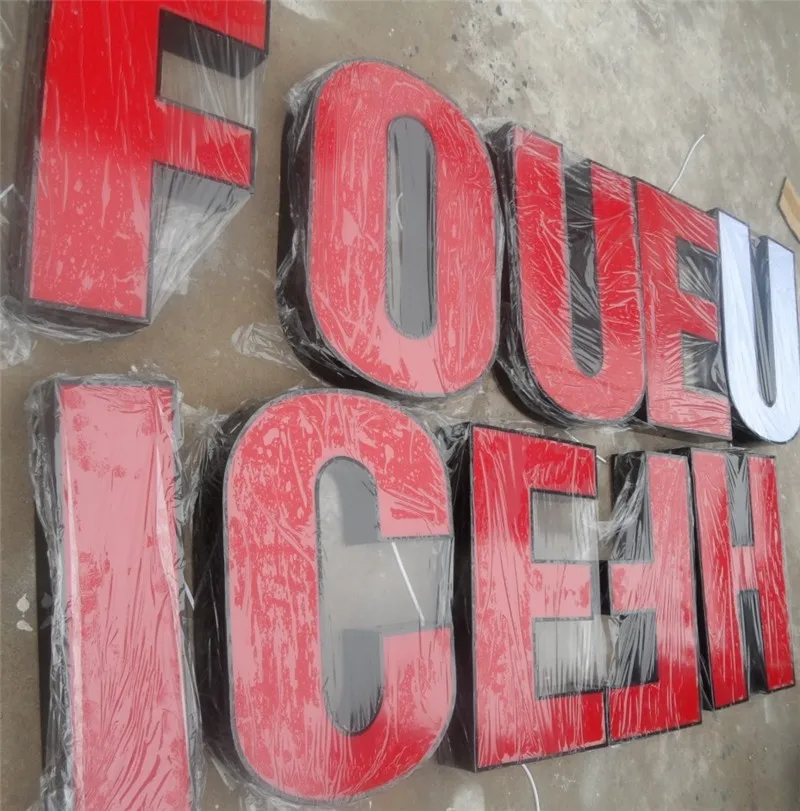 acrylic led channel letters161