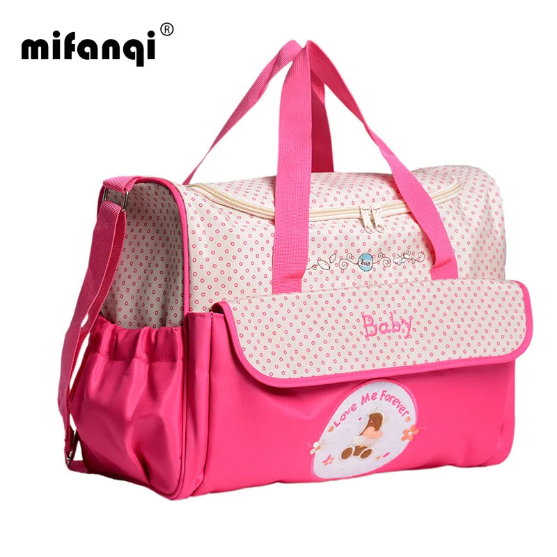 

Mummy Bag Bottle Storage Multifunctional Waterproof Separate Bag Nappy Maternity Handbag Baby Tote Diaper Organizer