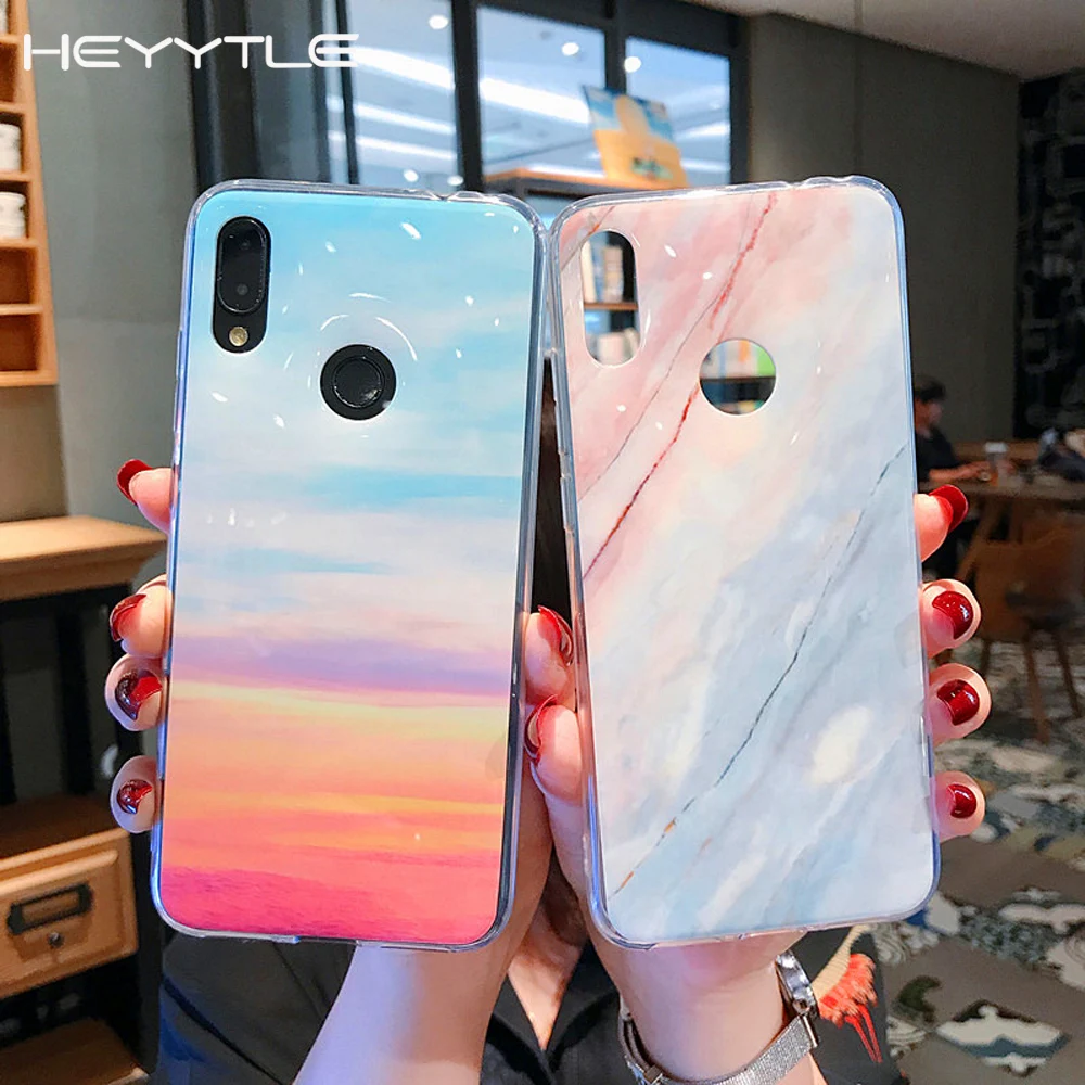 Heyytle Новый мраморный чехол для Xiaomi mi 8 Lite 9 Xiao Red Note 5 6 7 Pro Ультратонкий s Мягкий ТПУ