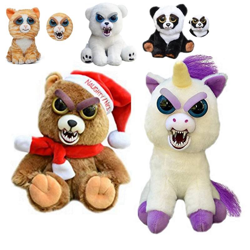 

Fnaf Feisty Pets Unicorn Teddy Bear Fox Elephant Stuffed & Plush Animals Lps Pet Doll Toy With Keychain For kids Baby Gifts