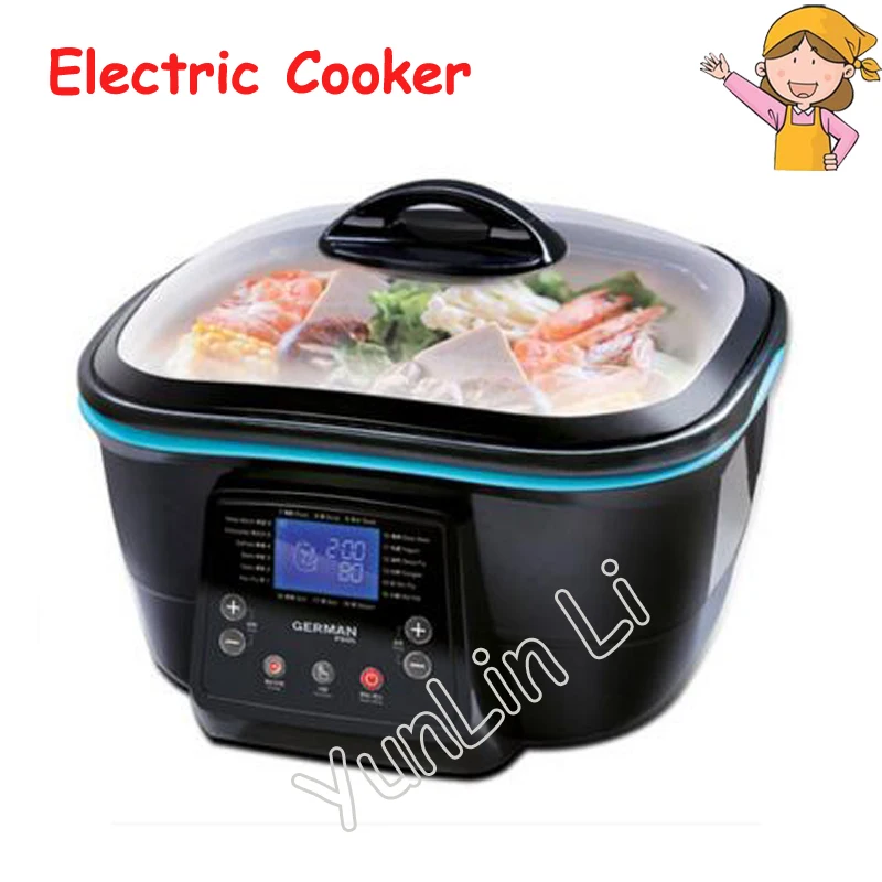Korean multi-functional electronic pan / Energy King cookers / Slow Cooker  / square pot